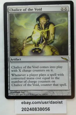 MTG Chalice of the Void Mirrodin Rare Magic The Gathering LP - Image 2