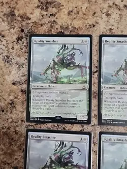 4x MTG Reality Smasher, LP, English Oath of The Gatewatch Playset - Image 3