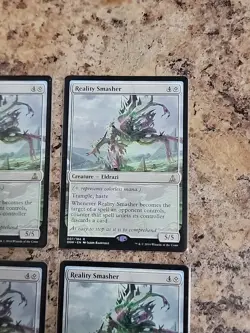 4x MTG Reality Smasher, LP, English Oath of The Gatewatch Playset - Image 4