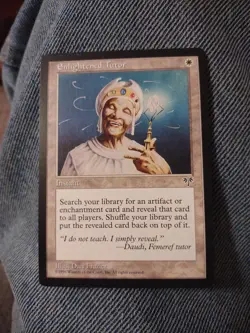 Magic The Gathering Mirage Enlightened Tutor MTG TCG CCG NM+ - Image 1
