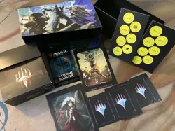 March of Machine Bundle Box with "STUFF" Phyrexia deck box , Welcome Booster +++ - Image 1