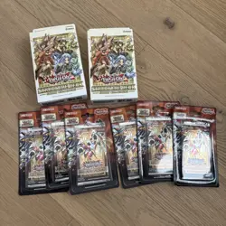 yugioh Sealed New Booster Packs Lot Lightning Overdrive - Image 1