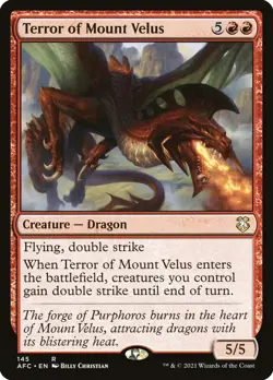 MTG Terror of Mount Velus ** Forgotten Realms Commander ** English - Image 1