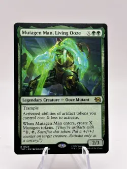 Mutagen Man, Living Ooze 0124 Teenage Mutant Ninja Turtles TMT MTG NM - Image 1