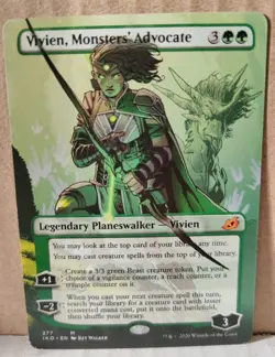 Vivien, Monsters' Advocate (Borderless) #277 Ikoria IKO Magic MTG - Image 1
