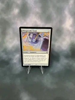 Whispersilk Cloak Darksteel Foil - Image 1