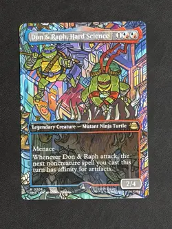 Don & Raph, Hard Science #205 R - Teenage Mutant Ninja Turtles TMNT - Non-Foil - Image 1
