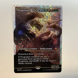 MTG Progenitus (0441) *Fracture Foil* Showcase NM/MT Foundations English - Image 2