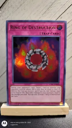 Yu-Gi-Oh! Ring of Destruction / LCKC EN050 1st Edition LP - Image 1