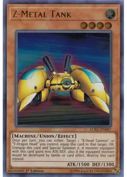 Yugioh - Z-Metal Tank (Ultra Rare) (Unlimited) - LCKC-EN007 P - Image 1