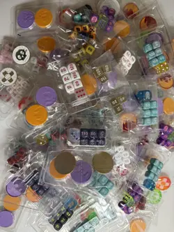 Pokemon Official TCG ETB Dice Packs & Counters HUGE LOT of Sealed - 3.5lbs - Image 2