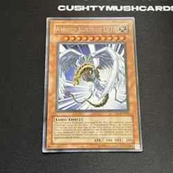 YUGIOH WINGED KURIBOH LV10 RARE DP1-EN006 - Image 2