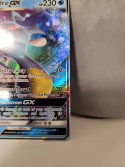 2018 Near Mint Kingdra Gx Dragon Majesty Pokemon 18/70 - Image 5