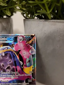 2017 Near Mint Alolan Muk Gx Burning Shadows Pokemon 84/147 - Image 4