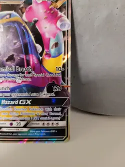 2017 Near Mint Alolan Muk Gx Burning Shadows Pokemon 84/147 - Image 5