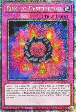 Ring of Destruction (Quarter Century Secret Rare)-Quarter Century Secret Rare... - Image 1