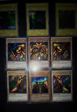 Yu-Gi-Oh! TCG Full Exodia Set LCYW EN Unlimeted Secret Rare Near Mint + Lord D - Image 1