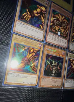Yu-Gi-Oh! TCG Full Exodia Set LCYW EN Unlimeted Secret Rare Near Mint + Lord D - Image 3