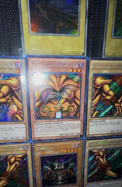 Yu-Gi-Oh! TCG Full Exodia Set LCYW EN Unlimeted Secret Rare Near Mint + Lord D - Image 4
