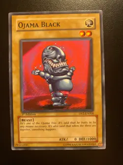 Yu-Gi-Oh! Duelist Pack: Chazz Princeton Ojama Black DP-EN004 1st Ed - Image 1