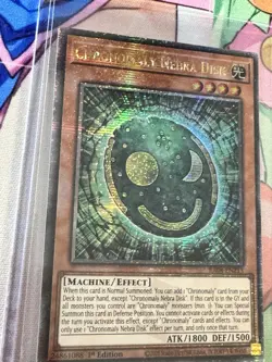 Chronomaly Nebra Disk - RA04-EN213 - Quarter Century Secret Rare - Yugioh - Image 2