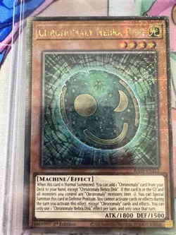 Chronomaly Nebra Disk - RA04-EN213 - Quarter Century Secret Rare - Yugioh - Image 4