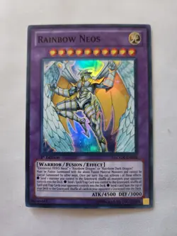 Yu-Gi-Oh TCG Rainbow Neos LCGX-EN074 1st Edition Super Rare - Image 1
