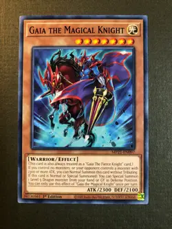 Yugioh Gaia the Magical Knight - MP21-EN097 - Common -1st Edition NM Pack Fresh! - Image 1