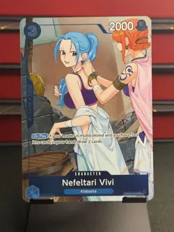 One Piece Card Game – Nefeltari Vivi – EB02-026 – Full Art – EN – NM - Image 1