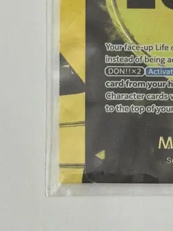 One Piece x BVB Borussia Dortmund Promo Monkey D Luffy ST13-003 Sealed-US SELLER - Image 3