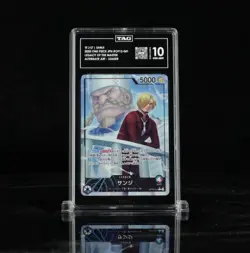One Piece Sanji OP12-041 Legacy of the Master Leader Alternate Art TAG 10 - Image 1