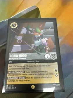 Disney Lorcana - Robin Hood - Champion of Sherwood 177/204 Fabled Legendary - Image 1