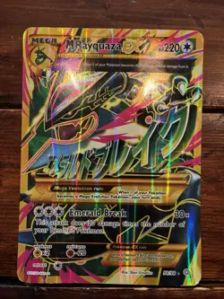 Pokemon TCG M Rayquaza EX 98/98 Jumbo Card - HP - Image 1