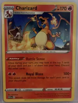 Charizard 004/102 Base Set Holo Rare 120 HP Pokemon TCG Card The Pokemon Company - Image 1