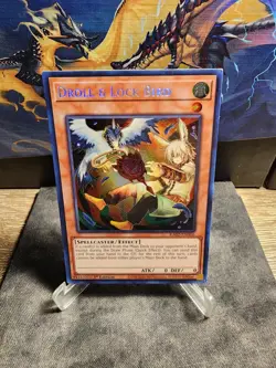 DROLL & LOCK BIRD 1ST EDITION SECRET RARE RA02-EN006 Yu-Gi-Oh! M-NM! - Image 1