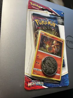 Pokemon Sword And Shield Battle Styles Booster Pack Card Coin Sealed - Image 5
