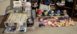 Huge Pokemon Card Collection Lot Charizard RARE HOLOGRAMS SHINY EX V FULL ART FA - Image 1