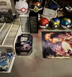 Huge Pokemon Card Collection Lot Charizard RARE HOLOGRAMS SHINY EX V FULL ART FA - Image 3