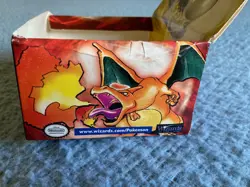 Empty Pokemon Base Set Booster Box w/Green Wing Charizard- NO CARDS - Image 1