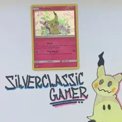 Pokemon Mimikyu SM163 Sun & Moon Promo Holo Basic Fairy Card 2019 - Image 2