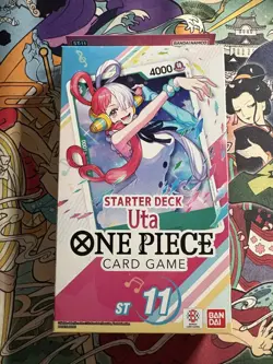 One Piece Sealed Starter Deck 11: Uta (ST-11) (61 Cards) - Image 1