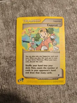 138/165 Copycat Trainer Expedition Base Set Pokemon Card Near Mint 2002 WOTC TCG - Image 1
