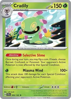 Pokemon Stellar Crown TCG - Choose Your Card! Reverse Holo #1-#142 NM - Image 4