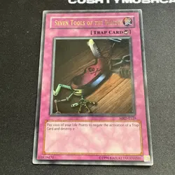 YUGIOH SEVEN TOOLS OF THE BANDIT ULTRA RARE MRD-E129 - Image 2