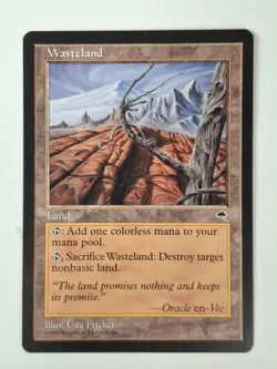 Magic the Gathering Wasteland Tempest 1997 Regular Card NM BB - Image 1