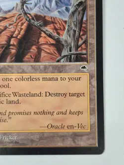 Magic the Gathering Wasteland Tempest 1997 Regular Card NM BB - Image 4