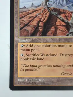 Magic the Gathering Wasteland Tempest 1997 Regular Card NM BB - Image 5