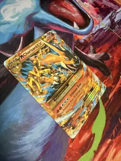 Pokemon 2014 M Charizard EX Secret Ultra Rare Holo Card XY Flashfire 107/106 NM - Image 1