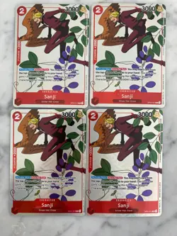 Sanji (Gift Collection 2023) R Foil One Piece Promotion Cards OP01-013 playset - Image 1