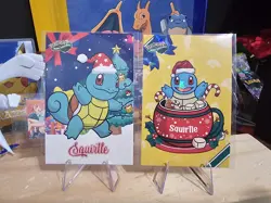 Pokemon Merry Christmas Card Database - Christmas Squirtle Set - Image 1